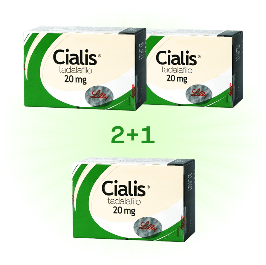 Cialis 2+1 Gratuito
